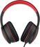 RORSOU R10 On-Ear Headphones with Microphone, Lightweight Folding Stereo Bass Headphones with 1. 5M Tangle Free Cord, Portable Wired Headphones for Smartphone Tablet Computer MP3 / 4 (Black.