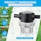 Dreyoo 1/2 Inches Water Pump Strainer, Compatible with 3/8 Inches Hose Barb in-Line Strainer Twist-On Pipe Sprayer Filter for Water Pump 12V DC 80 PSI RV Camper Marine Boat Lawn (1.