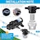 Dreyoo 1/2 Inches Water Pump Strainer, Compatible with 3/8 Inches Hose Barb in-Line Strainer Twist-On Pipe Sprayer Filter for Water Pump 12V DC 80 PSI RV Camper Marine Boat Lawn (1.
