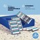 Dollar Shave Club6-Blade Club Razor Refill Cartridges, 12 CountPrecision Cut Stainless Steel Blades with a Built-in Trimmer Blade On The Back, Designed For An Extra Close Shave, Silver/Blue.