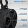 Pyle 2-Way Dual Waterproof Off-Road Speakers - 5. 25 Inch 1000W Marine Grade Wake Tower Speakers System, Full Range Outdoor Audio Stereo Speaker for ATV, UTV, Quad, Jeep, Boat - PLUTV51BK.