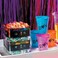 4E's Novelty Cassette Tape Bucket Centerpiece (4 Pack80s Party Supplies, 90's Theme Birthday Party Decoration Cassette Tape Table Decor, Retro Hip Hop Pop Music Culture Party for AdultsKids.