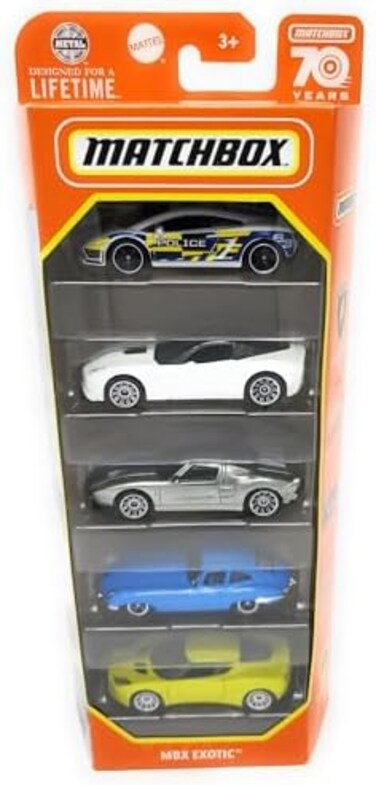 Matchbox Mbx City Drivers (Pack of 5,1:64 Scale.