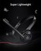 NUBWO HW02 USB Headset with Microphone Noise Cancellingin-line Control, Super Light, Ultra Comfort Computer Headset for Laptop pc, On-Ear Wired Office Call Center Headset for Boom Skype Webinars.