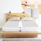 flybold Bed Bridge Twin to King Bed Converter Kit - Bed Gap Filler for Adjustable Bed 9" - Wide Mattress Wedge Connector with Two End Loops and Storage Bag for Travel Kids - Family Guests Stayovers.