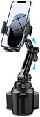 Miracase [Upgraded Version Cup Phone Holder for Car, Universal Adjustable Long Neck Car Phone Mount Cradle Friendly Compatible with iPhone Samsung Google and All 4. 0-7. 0 inches Smartphones.