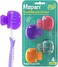 Mspan Electric Toothbrush Head Cover: Sonic Toothbrush Cap Travel Protector Plastic Brush Pod Protection Clip Case Value Pack.
