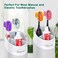 Mspan Electric Toothbrush Head Cover: Sonic Toothbrush Cap Travel Protector Plastic Brush Pod Protection Clip Case Value Pack.
