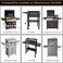 MOACOCK 50Pack Drip Pan Compatible with Blackstone Griddles 2836302217 Inches, Aluminum Foil Grease Drip Pans, Grill Grease Tray Blackstone Griddle Accessories.