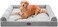 Western Home Dog Beds for Large Dogs, Extra Large Dog BedsFurniture, Orthopedic Dog Couch Bed with Waterproof Liner Washable Cover, Dog Sofa Bed with 3-Sides Bolsters Egg Foam, 36&rdquo;.