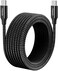 etguuds Extra Long USB C to USB C Cable [ 16ft/5m PD 60W Type C to Type C Cable Fast Charge, Durable Double Braided Nylon USB-C to USB-C Charger Charging Cord 2. 0 - Black.