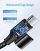 etguuds Extra Long USB C to USB C Cable [ 16ft/5m PD 60W Type C to Type C Cable Fast Charge, Durable Double Braided Nylon USB-C to USB-C Charger Charging Cord 2. 0 - Black.