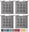 SQUARE MOON 4 Pack Seat Cushion, Chair Cushion, Comfort Chair Pads, Chair Mat for Indoor, Outdoor Dining Chair, Office Chair, Desk Chair.