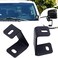 KANGIKX F150 Hood Light Mount Brackets Pillar Pods Mounts Hood Hinges LED Work/Cube Light Mount Brackets Compatible with F150 Raptor 2017-2023 and F-150 2015-2023.