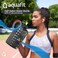 AQUAFIT Half Gallon Water Bottle With Time Marker - 64 oz Water Bottle With Straw - Gym Water Bottle With Strap - Big Water Bottle - Reusable Water Bottles With Straw - Large Water Bottle With Handle.