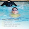 نظارات السباحة FINIS DragonFly - نظارات سباحة للأطفال من سن 4 إلى 12 عامًا مع حماية من الأشعة فوق البنفسجية، وحزام من النيوبرين العائم، وعدسات متينة - خالية من مادة PVC واللاتكس - لون سرطان البحر.