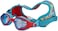 نظارات السباحة FINIS DragonFly - نظارات سباحة للأطفال من سن 4 إلى 12 عامًا مع حماية من الأشعة فوق البنفسجية، وحزام من النيوبرين العائم، وعدسات متينة - خالية من مادة PVC واللاتكس - لون سرطان البحر.