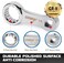 DISEN 9pcs Torque Adapter Set SAE, Durable Torque Wrench Adapter, Torque Adapter 3/8" Drive, 12 Point, Set Including 3/8", 7/16," 1/2", 9/16", 5/8", 11/16", 3/4", 13/16", 7/8".