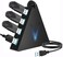 JoyReken 4-Port USB 3. 0 Hub, FlyingVHUB Vertical Data USB Hub with 2 ft Extended Cable, for Mac, PC, Xbox One, PS4, PS5, iMac, Surface Pro, XPS, Laptop, Desktop, Flash Drive, Mobile HDD.