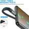 HALIHALL USB Type C Cable, 3pack 10ft Nylon Braided Fast Charging 3A Rapid Charger Quick Cord,Type C to A Cable Compatible for Samsung Galaxy S20 S10 S9 S8 Plus,Note 20 10 9 8, LG V50 V40 G8 G7(Grey.