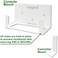 ALIENERGY Wall Mount for Xbox Series S (Mount The ConsoleController on Wall Near or Behind TV Left/Right, Wall Shelf Bracket Kit for XSS.