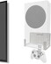 ALIENERGY Wall Mount for Xbox Series S (Mount The ConsoleController on Wall Near or Behind TV Left/Right, Wall Shelf Bracket Kit for XSS.