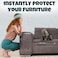 FixZilla Anti Cat Scratch Furniture Protector, 10 Pack, Cat Couch Protector, Couch Protector for Cats, Furniture Protectors from Cats, Couch Cat Scratch Protector (10 Pack50 Twist Pins.