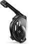 Greatever G2 Full Face Snorkel Mask with Latest Dry Top System,Foldable 180 Degree Panoramic View Snorkeling Mask with Camera Mount,Safe Breathing,Anti-LeakAnti-Fog,for KidsAdult.