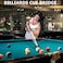 Sumind Retractable Pool Bridge Stick,Billiards Cue Stick Bridge with Removable Bridge Head and Wood Handle Billiards Pool Cue Accessory for Pool Cue Table.