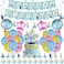 UINKI Cinderella Birthday Party Supplies, Cinderella Party Decorations,Cinderella Party Theme Includes Cinderella Balloons,Banner,Cake Toppers,Swirls for Kids Birthday Princess Theme Party Decorations