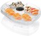 DEAYOU Ice Serving Tray with Lid for Party Food, Serving Platter Dish for Appetizers, Fruits, Vegetables, Salads, Picnic, Snack.