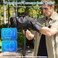 غطاء مطري كبير مقاوم للغبار لكاميرات DSLR بدون مرآة من Kiorafoto، مناسب لكاميرات Canon EOS R10 R7 R5 R6 Rp Ra R 7D 6D 5D Mark IV III II Rebel T8i T7i T7 T6i T6 T5i SL3 SL2 90D 80D 77D SX70.