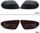 sportuli Carbon Fiber Side Door Mirror CapsDoor Handle Covers Replace for 2018 2019 2020 2021 2022 2023 2024 2025 Toyota Camry, with Smart Key Holes (Carbon Fiber.