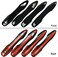 sportuli Black Side Door Mirror CapsDoor Handle Covers Replace for 2018 2019 2020 2021 2022 2023 2024 2025 Toyota Camry Accessories, with Smart Key Holes (Black.