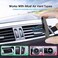 TechMatte MagGrip Car Vent Mount, Magnetic Air Vent Smartphone Holder for iPhone 14 13 12 Pro Max, iPhone 14 Plus, iPhone 12 Mini.