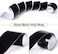 Spurtar Gloss Black Vinyl Wrap Tape 4 Inch x 20ft Air-Release Adhesive Vinyl Tape, Universal Vinyl Wrap for Cars Detailing Overlay Wrap Roll DIY Car Door Edge Guard Protective Anti-Scratch Sticker.
