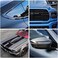 Spurtar Gloss Black Vinyl Wrap Tape 2 Inch x 20ft Air-Release Adhesive Vinyl Tape, Universal Vinyl Wrap for Cars Detailing Overlay Wrap Roll DIY Car Door Edge Guard Protective Anti-Scratch Sticker.