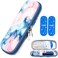 YOUSHARES Insulin Cooler Travel Case with 2 TSA Approved Ice Pack - Diabetic Carrying Cooling Bag for Insulin Pen and Diabetic Supplies Handy Medication Insulated (Quicksand Powder.