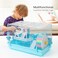 ROBUD Large Hamster Cage Gerbil Haven Habitat Small Animal Cage (Blue.