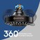 HOPOPRO NBC News Recommended 5 Modes High Pressure Shower Head 4. 1 Inch High Flow Fixed Showerheads Bathroom Showerhead for Luxury Shower Experience Even at Low Water Pressure.