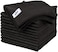 MR.SIGA MR. SIGA Microfibre Cleaning Cloth, All-Purpose Towels, No Streaks, Pack of 12, Black, Size 32 x 32 cm (12. 6 x 12. 6 Inches.