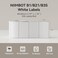 NIIMBOT B21 Label Maker Tape Adapted Sticker Labels Print Paper Shipping Address Labeling Tape Replacement Glossy Waterproof Oilproof Tear-Proof (White-50 * 30.