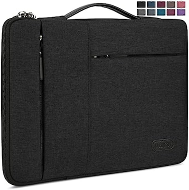 Lubardy Laptop Sleeve Case 13. 3-14 Inch Waterproof Durable Business Computer Carrying Bag Compatible with 13-13. 3 Inch MacBook Air/Pro HP/Dell/Asus/ThinkPad Notebook Protective Tablet Handle Laptop