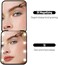 Milishow Compact Mirror, 1x/3x Magnifying LED Pocket Mirror, Small Lighted Travel Makeup Mirror for Purse, Handbag, Folding, Handheld, 2-Sided Mini Mirror with Lights for Women (Battery Black 1pack.