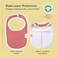 KeaBabies 8-Pack Organic Baby Bibs for GirlsBoys - Teething Baby Bibs for Boy, Girl - Newborn Bibs for Baby Girl, Boy (Muted Pastel.