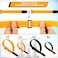 Sumind 15 Pieces Bike Straps Adjustable Bike Rack Straps Reusable Bike Cinch Strap Replacement Bike Wheel Stabilizer Straps Bike Accessories for Transporting Bikes, 1 x 23. 6 Inch, 1 x 11. 8 Inch.