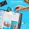 Fabmaker 30 Pack Photo Sleeves for 3 Ring Binder - (4x6, for 180 Photos, Archival Page Protectors, Clear Plastic Refill Pages, Postcard Sleeves, Acid-Free.