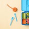 Omie OmieBox Utensil Refill Pack for OmiePod - Matches Capri Blue, Sunrise Orange or Mint Green OmieBox Utensil Set with Case - Reusable, Travel, Lunch Boxes - 3 spoons3 forksPODS NOT INCLUDED.