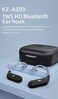 erjigo TWSEarbuds Hook 2Pin Connector with Mic Support/30 Hours Playback,KZ-AZ09 HD Bluetooth5. 2 Ear Hook Compatible with 0. 75/0. 78mm Pin Earphones/Headphones/Headsets for Sports (C Pin.