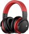 MOVSSOU E7 Active Noise Cancelling Headphones Bluetooth Headphones Wireless Headphones Over Ear with Microphone Deep Bass, Comfortable Protein Earpads, 30 Hours Playtime for Travel/Work, Black.
